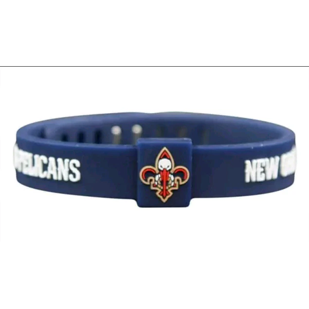 Pulseras silicona ajustable EQUIPOS NBA