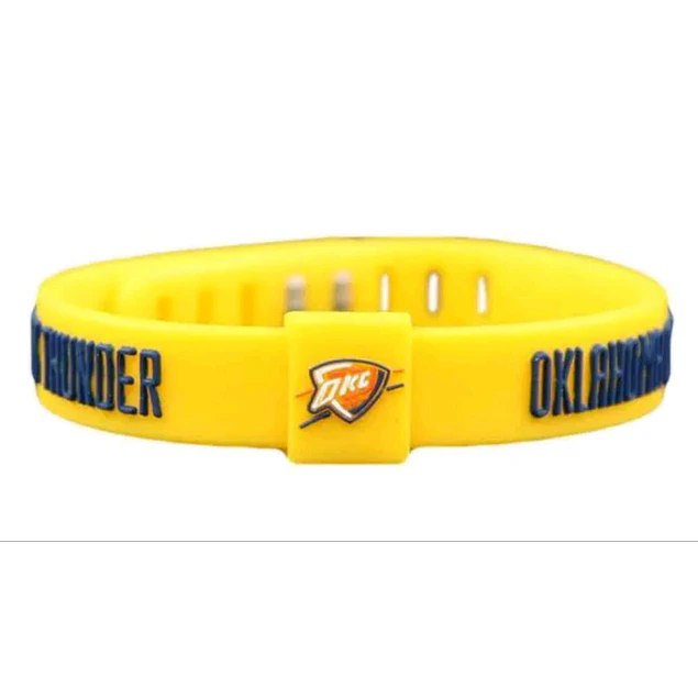 Pulseras silicona ajustable EQUIPOS NBA