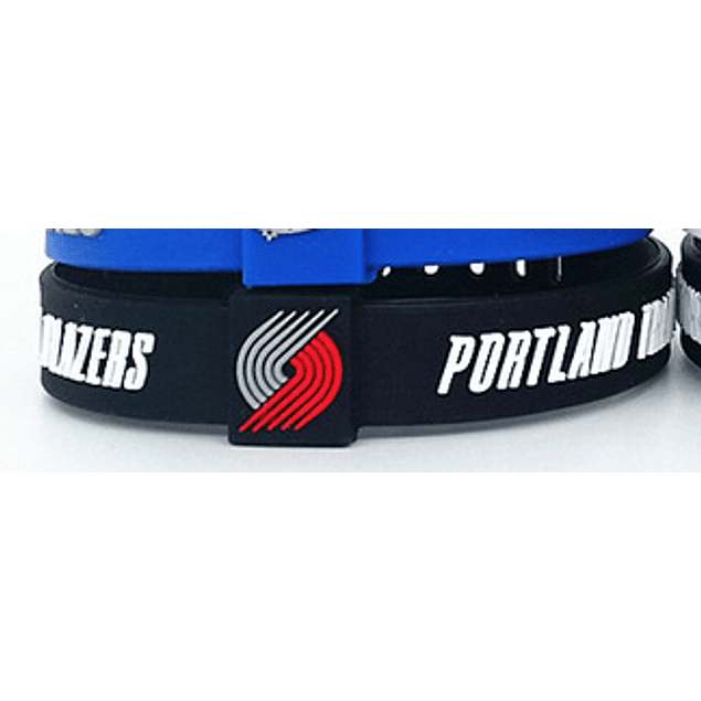 Pulseras silicona ajustable EQUIPOS NBA