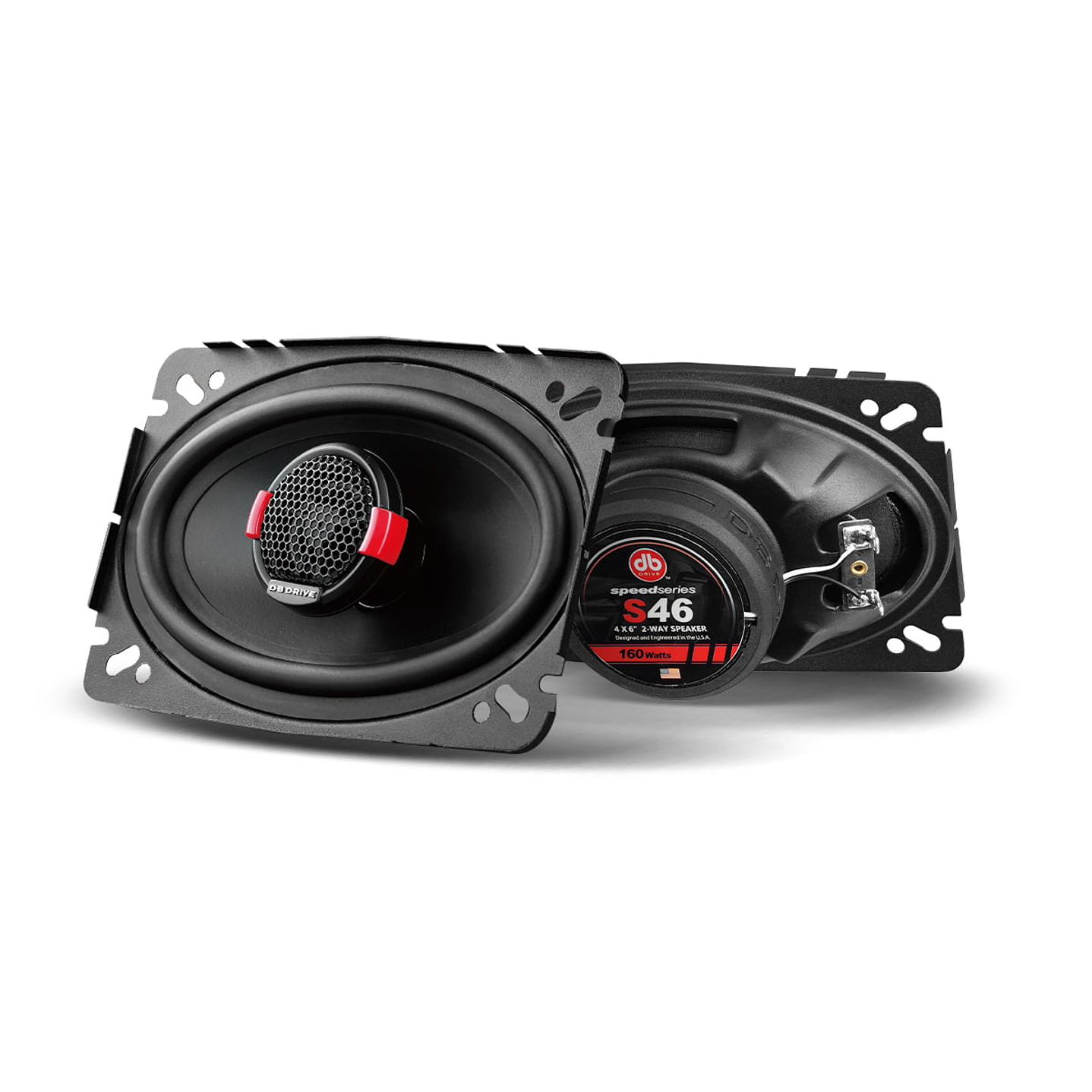 Parlantes Db Drive SpeedSeries S46 4x6” 160 watts 55RMS 45hz - 20Khz 4 ohms 1