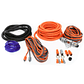 Kit Cables Quantum QMANL-8K Alta Calidad Americano 40 amp 1000 watts - Miniatura 1