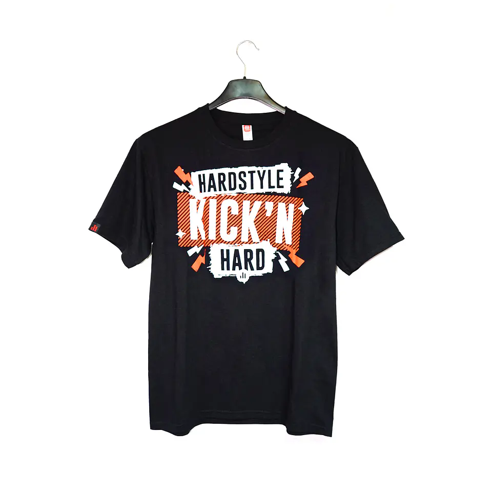 Polera Bassmusic - Hardstyle kick 'n hard 1