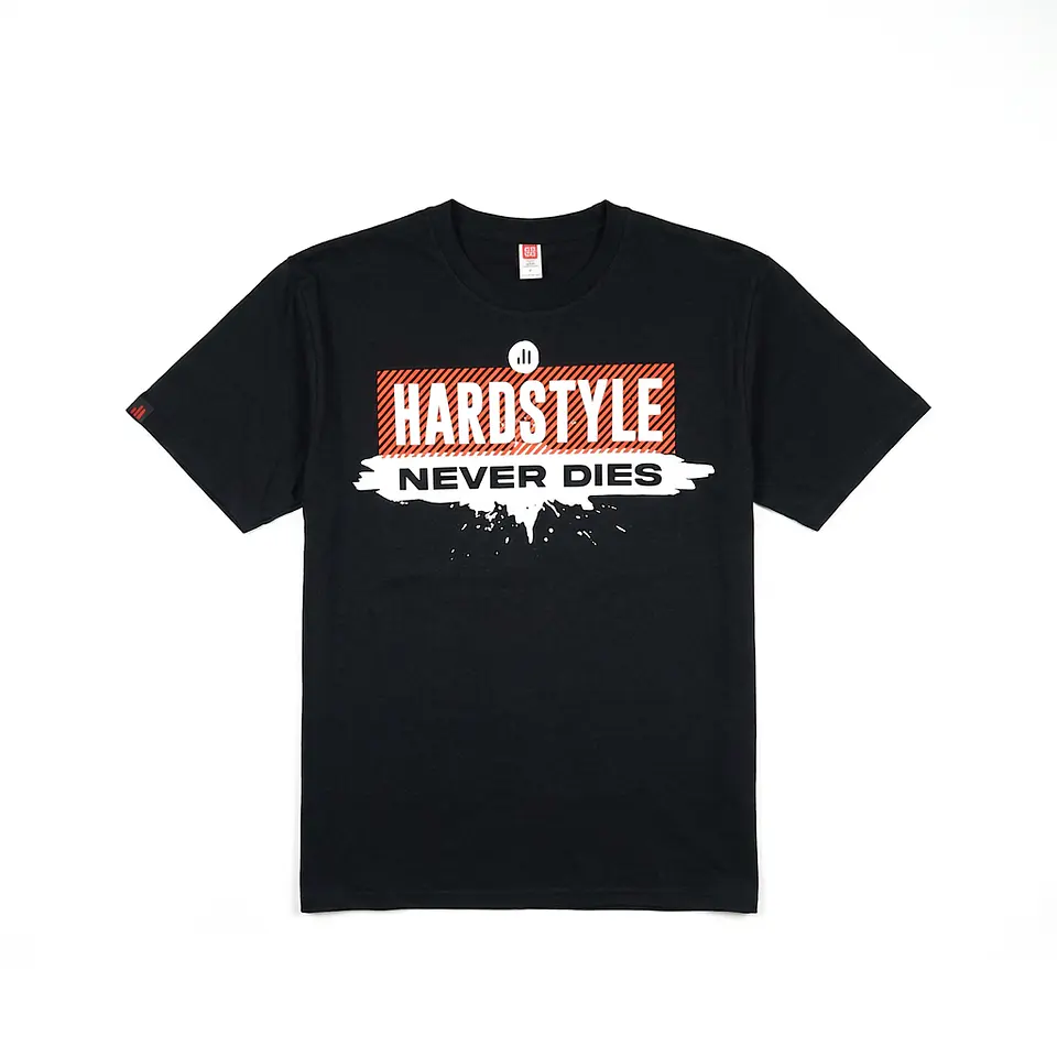 Polera Bassmusic - Hardstyle never dies 1