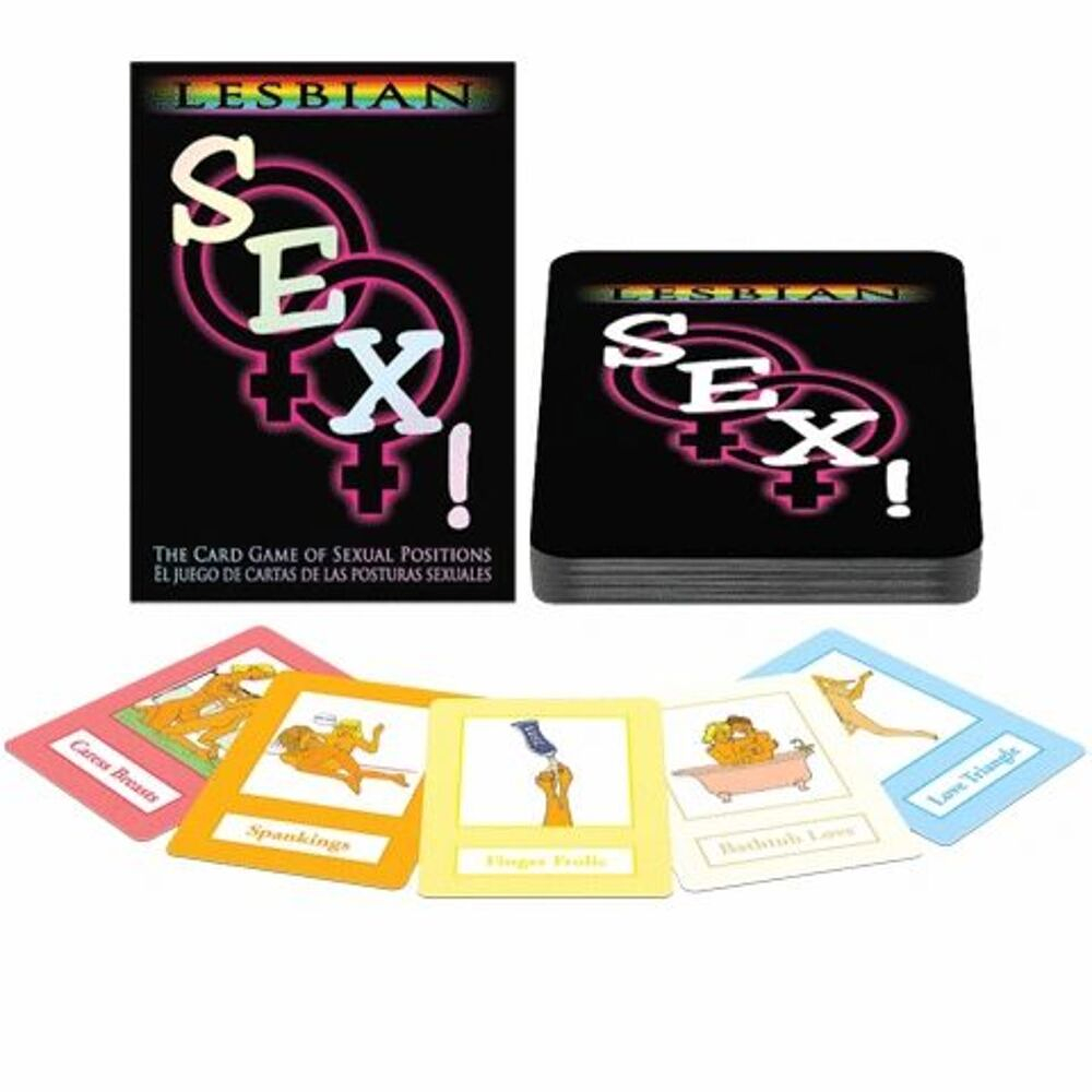 Juego de cartas sexo lesbiana