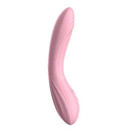 Vibrador con calefacción - Rosado