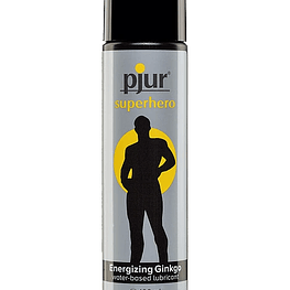 Lubricante Pjur Superhero Potenciador y Retardante 100 ml