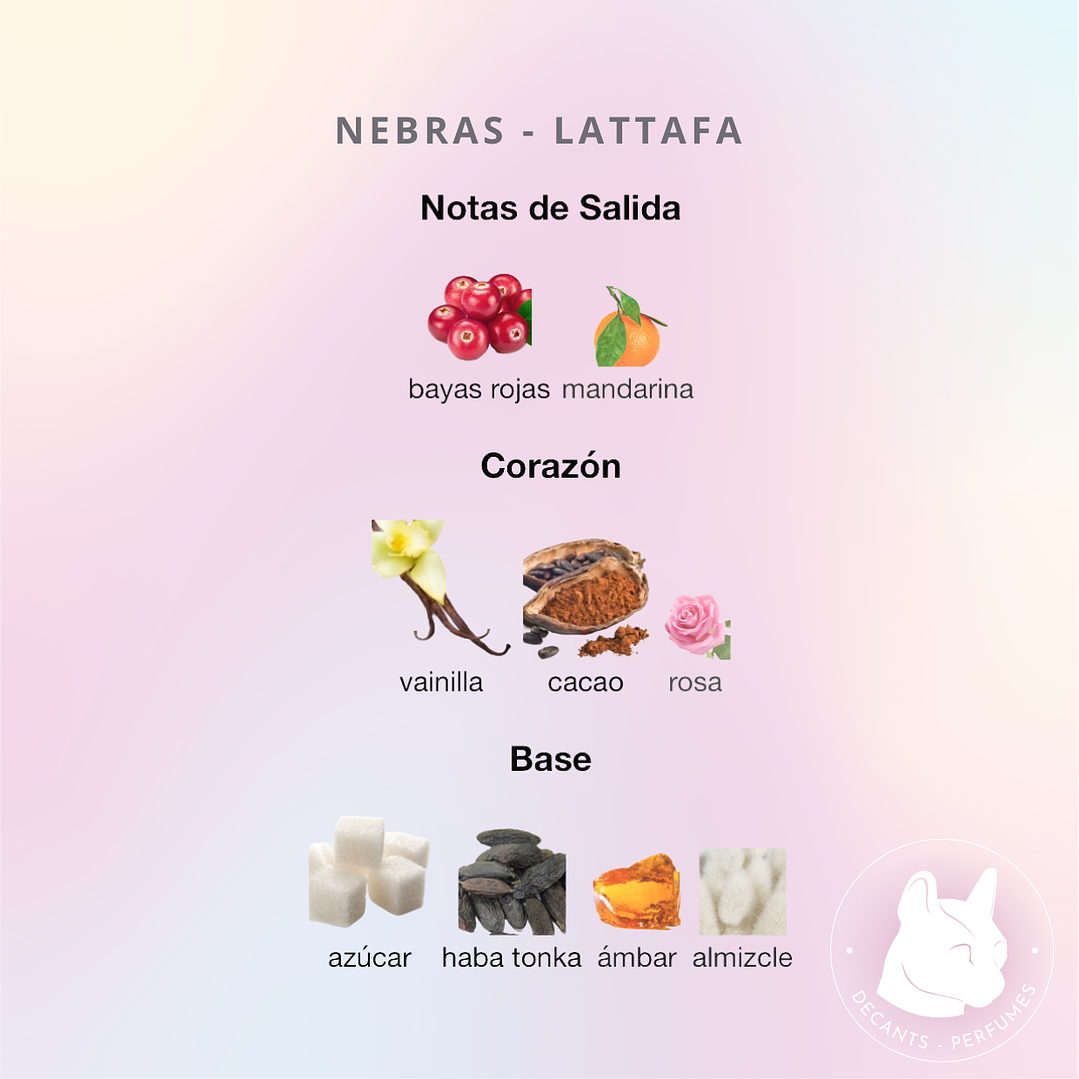 Decant Nebras - Lattafa - Unisex 2