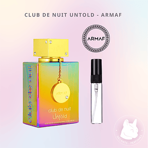 Decant Club de Nuit Untold - Armaf - Unisex
