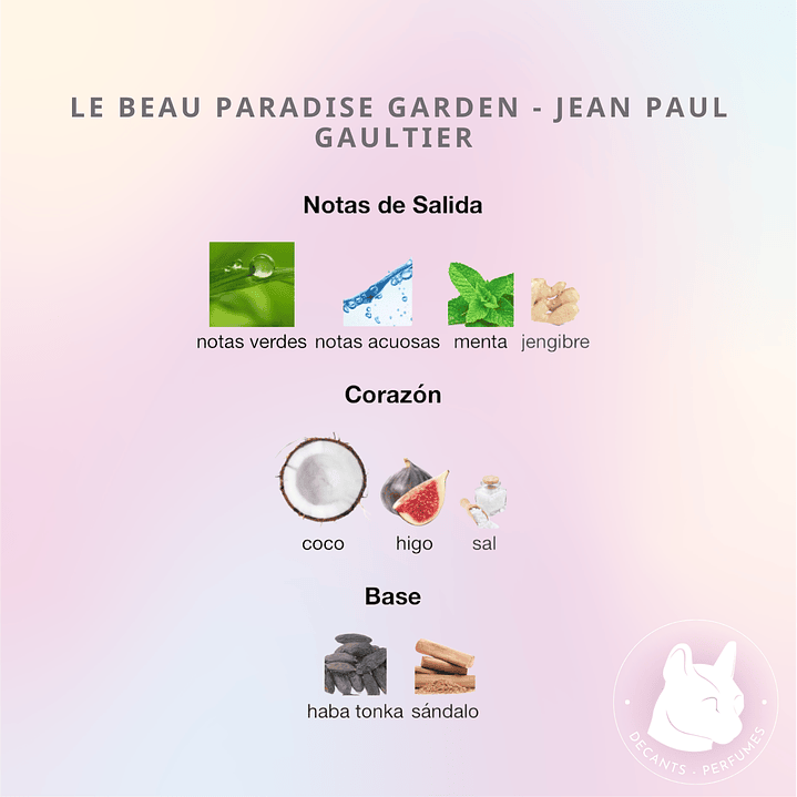 Decant Le Beau Paradise Garden - Jean Paul Gaultier 2