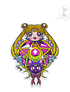 Sitcker Holografico Sailor Moon
