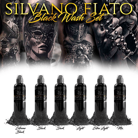 Set World Famous - Silvano Fiato Black Wash Set