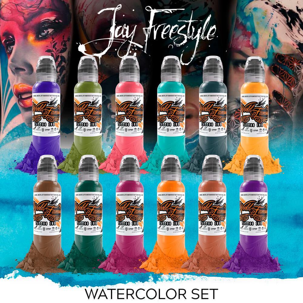 Set World Famous - Jay Freestyle Watercolor Ink Set