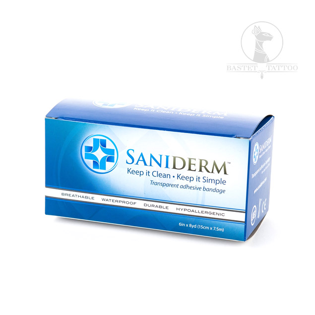 SANIDERM ROLLO MEDIANO 15cms x 7.5 Mts