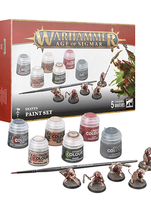 Set de Pinturas Skaven