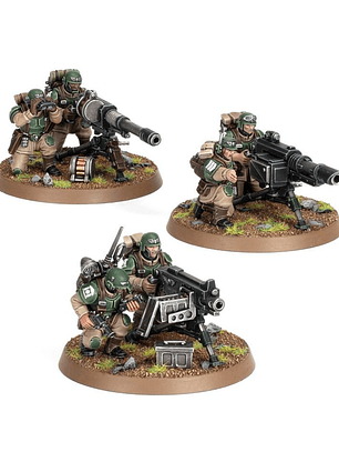 Astra Militarum: Escuadra de Armas Pesadas