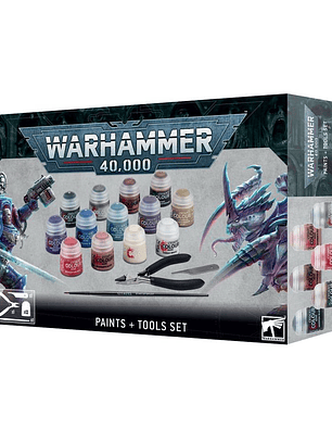 Warhammer 40K: Pinturas + Set de Herramientas