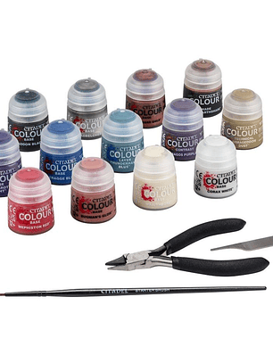 Warhammer 40K: Pinturas + Set de Herramientas