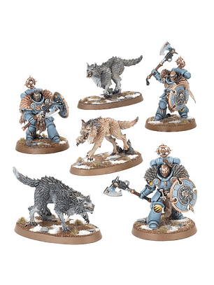 Space Wolves: Wolf Guard Headtakers (Cortacabezas de la Guardia del Lobo)