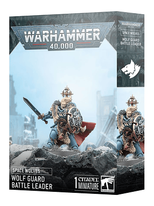 Space Wolves: Wolf Guard Battle Leader (Jefe de batalla de la guardia del lobo)