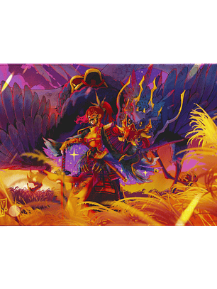 DRAGON SHIELD - PLAYMAT + TUBE - THE FALLEN