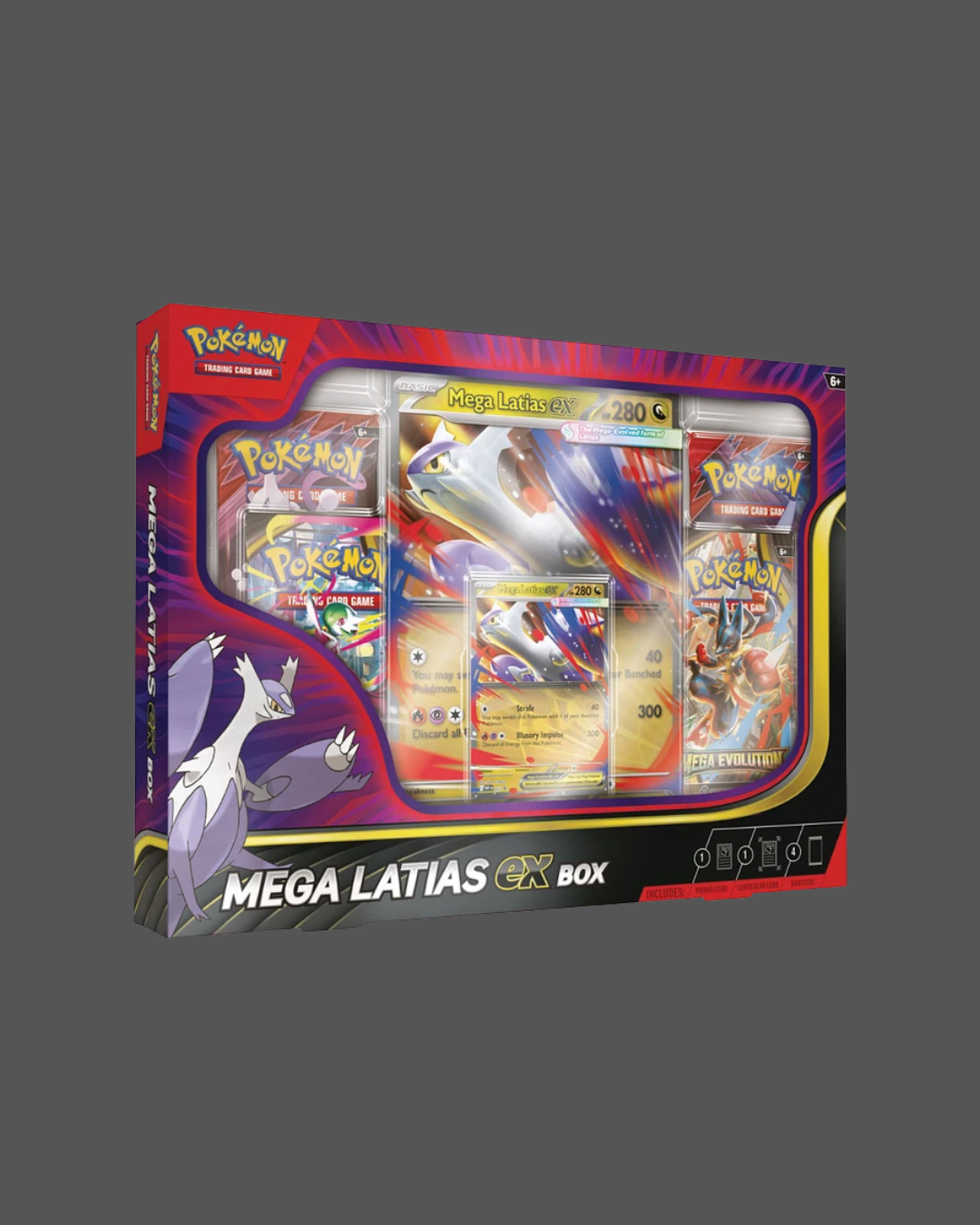 Pokemon TCG Mega Latias ex Box English