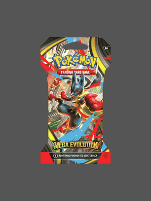 Pokemon TCG Mega Evolution - sleeved booster individual (Español)