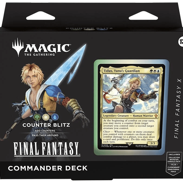 Final Fantasy Commander Deck: Counter Blitz (TIDUS) 1