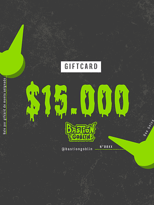 GIFT CARD $15.000