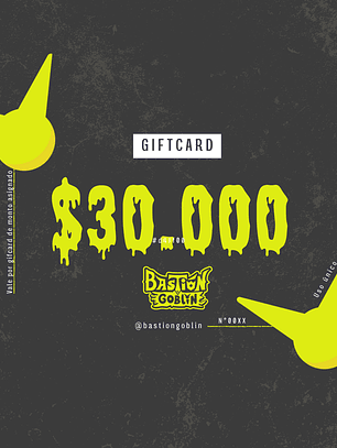 GIFT CARD $30.000