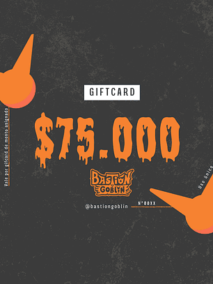 GIFT CARD $75.000