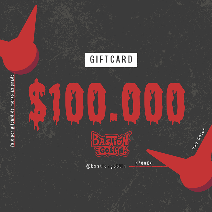 GIFT CARD $100.000 1