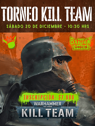 TORNEO KILL TEAM - SAB/20/DIC
