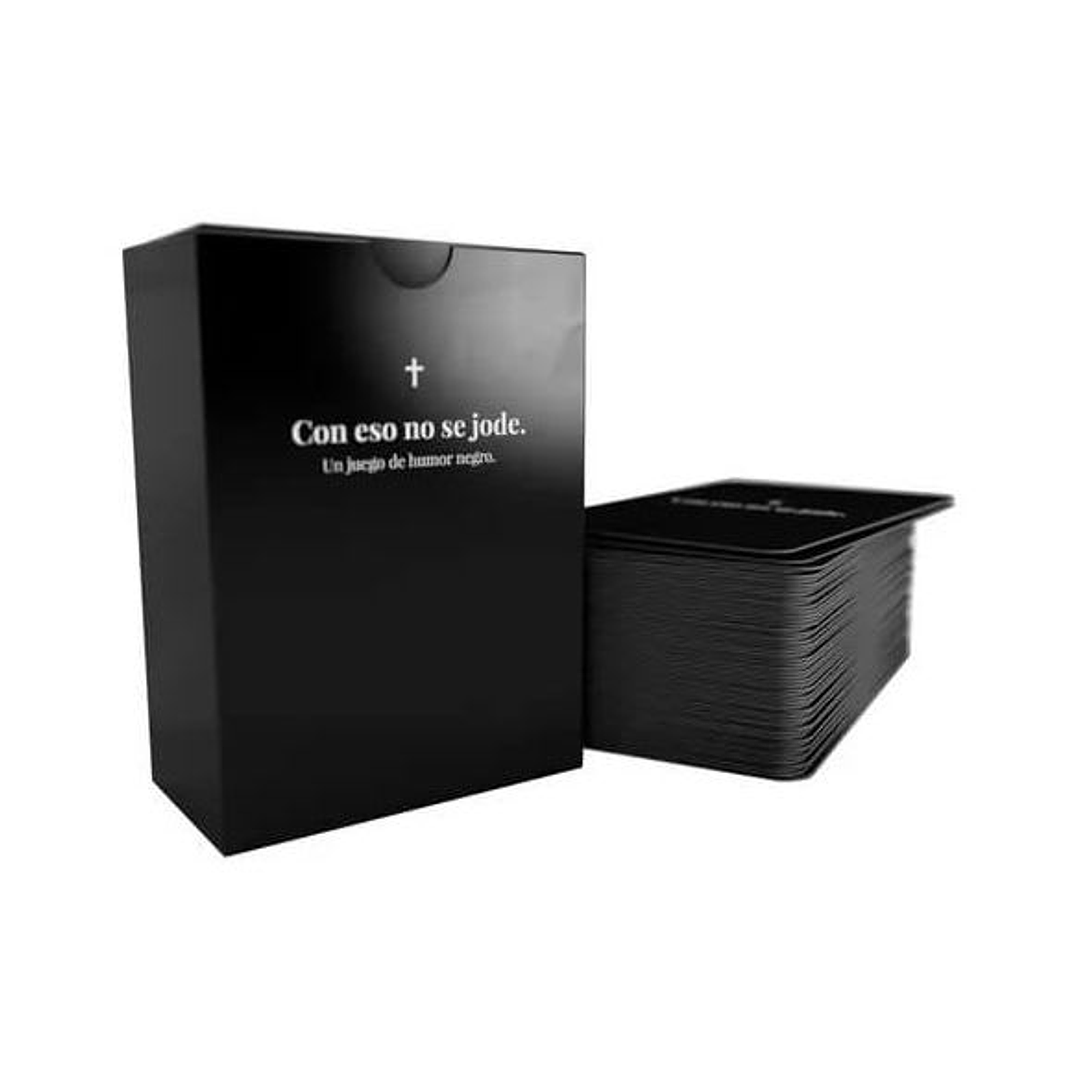 Con eso no se jode - Un juego de cartas de Humor Negro 1