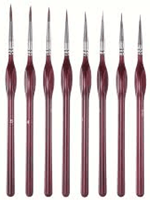 Pincel Modelismo Yutiars - Variedades