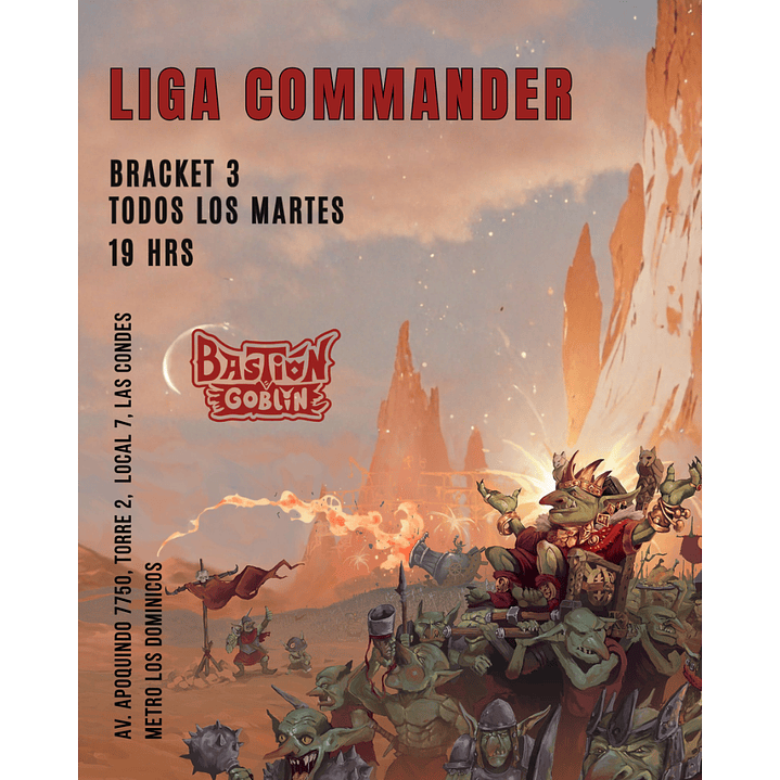 LIGA COMMANDER: BRACKET 3 1