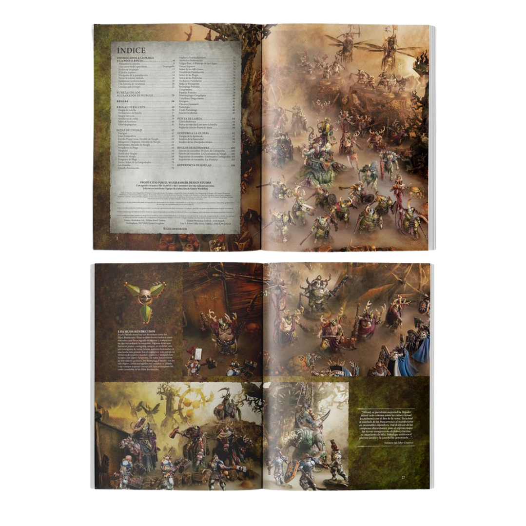 TOMO DE BATALLA: MAGGOTKIN OF NURGLE ESP 2