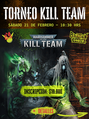 TORNEO KILL TEAM - SAB/21/FEB