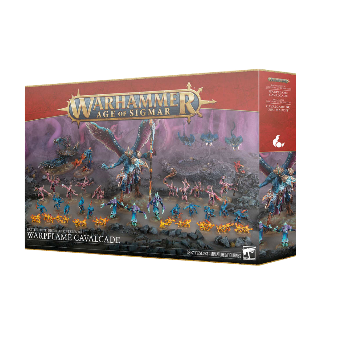 BATTLEFORCE: DISCIPLES OF TZEENTCH - WARPFLAME CAVALCADE 1