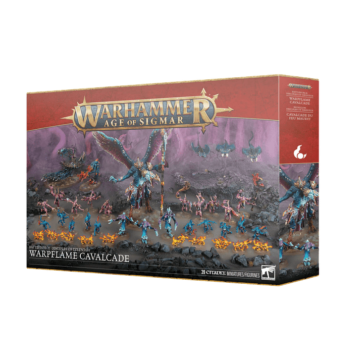 BATTLEFORCE: DISCIPLES OF TZEENTCH - WARPFLAME CAVALCADE 1
