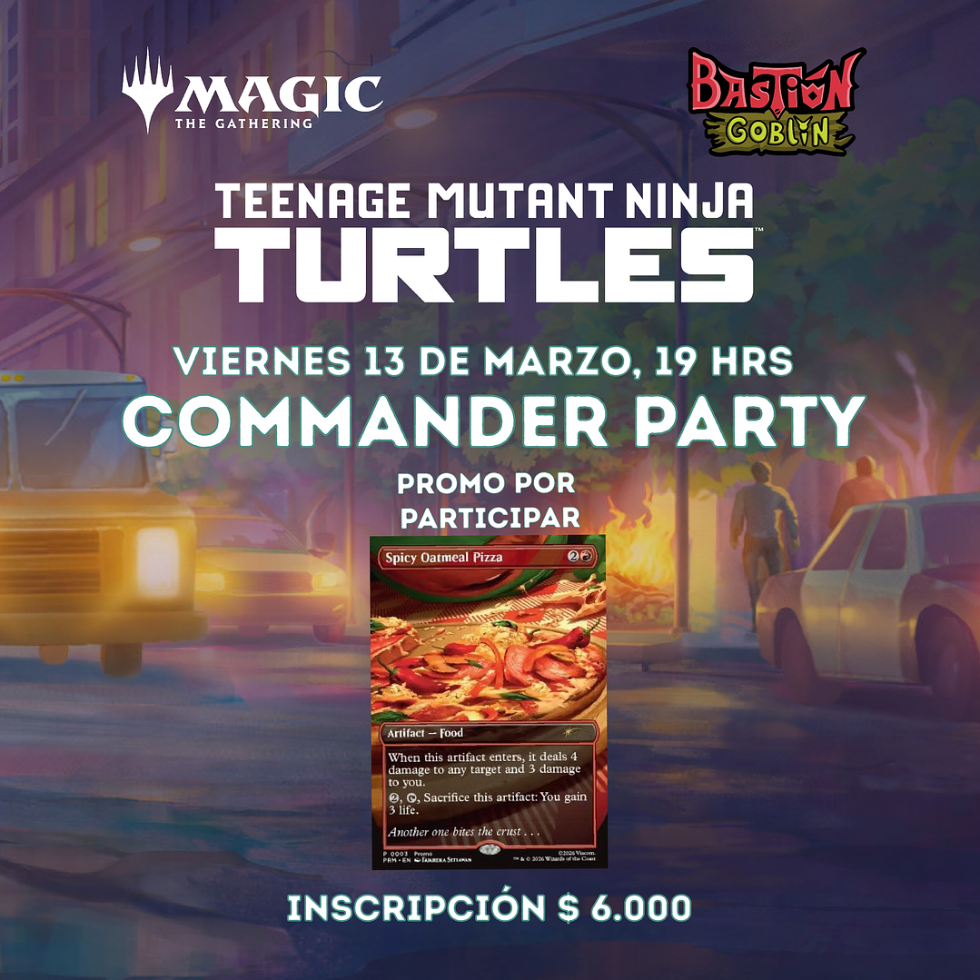 Commander Party Tortugas Ninja 1