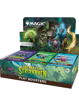 Secrets of Strixhaven: Play booster display (Inglés)