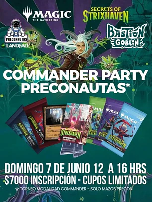 Commander Party Preconautas 7 de Mayo