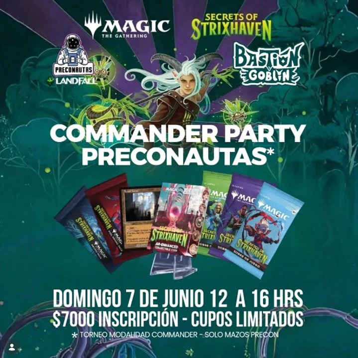 Commander Party Preconautas 7 de Mayo 1