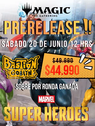 PRE-RELEASE MARVEL SUPER HEROES