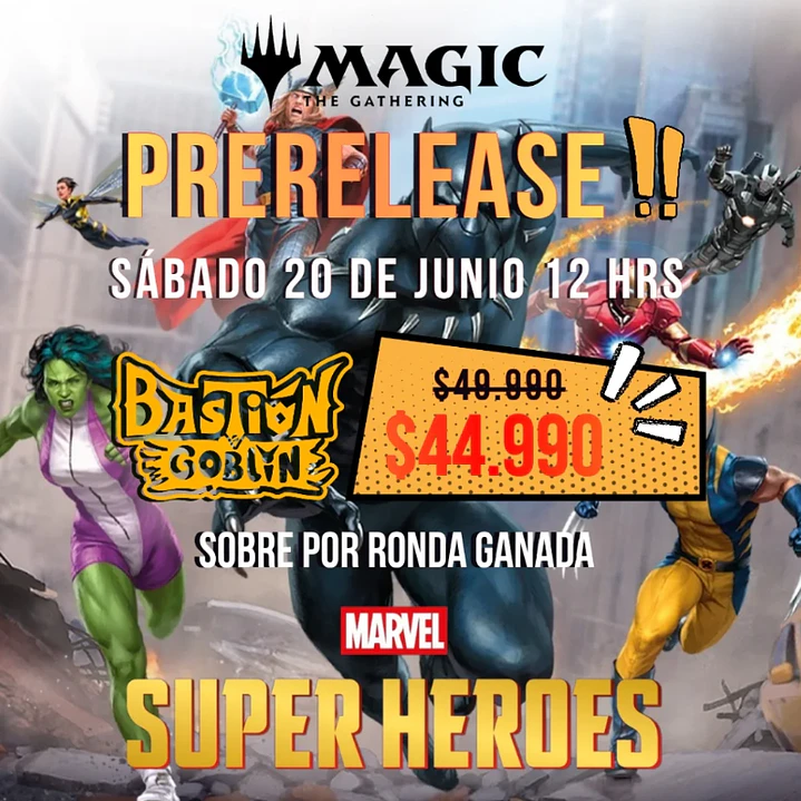 PRE-RELEASE MARVEL SUPER HEROES 1