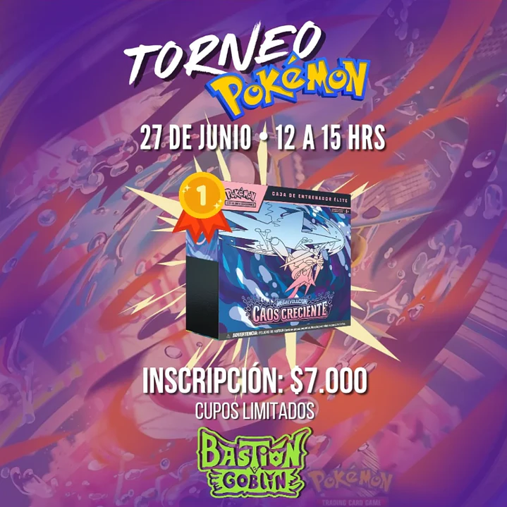 TORNEO POKÉMON BASTIÓN GOBLIN (1ra Edición) 1