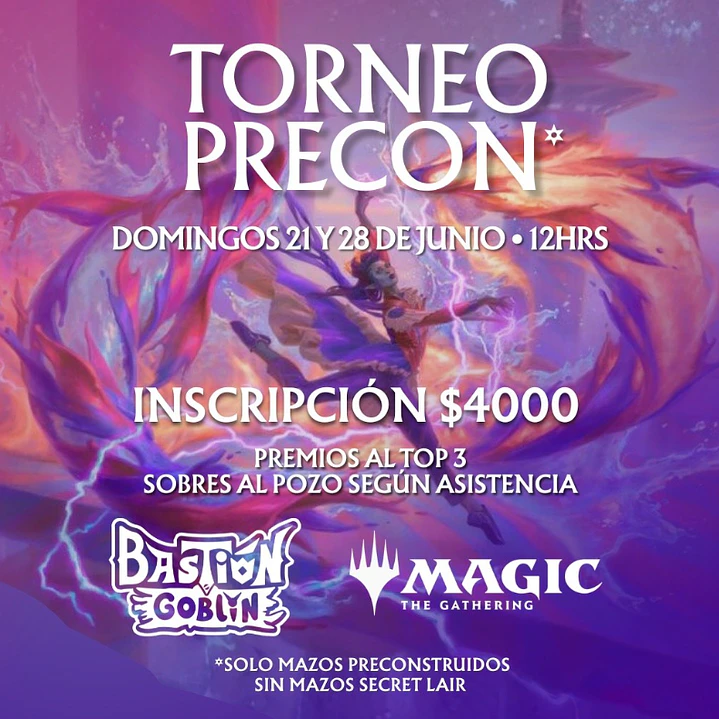 TORNEO MAGIC PRECONSTRUIDO BASTIÓN GOBLIN 1