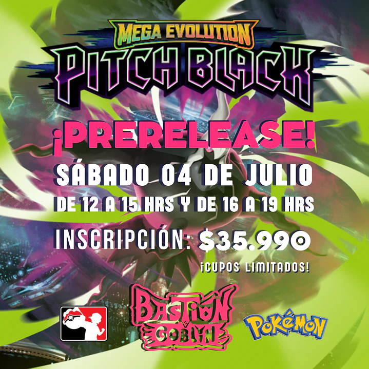 Prerelease tinieblas Umbrías Pokémon  1