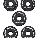Set de felpas de espuma Cympad Optimizer 40/12mm