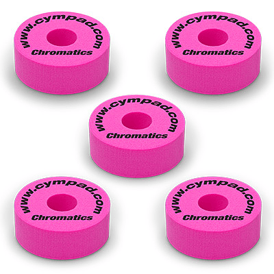 Set de felpas de espuma Cympad Chromatics 40/15mm - Rosado